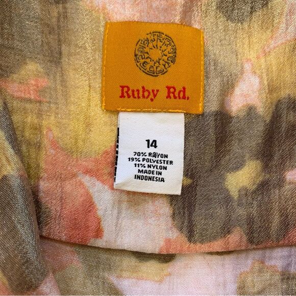 Ruby Rd Floral Lightweight Jacket - Picture 4 of 5